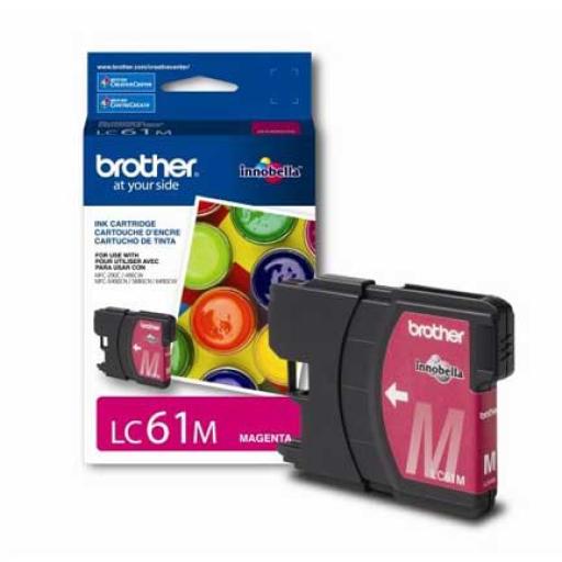 [BROTHER_LC61M] Cartucho Brother LC61M Magenta.