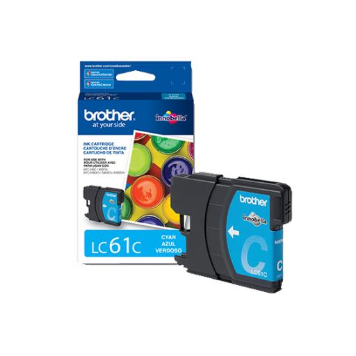 [BROTHER_LC61C] Cartucho Brother LC61C Cian.