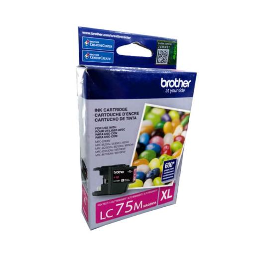 [BROTHER_LC75M] Cartucho Brother Innobella LC75M XL Magenta.,
