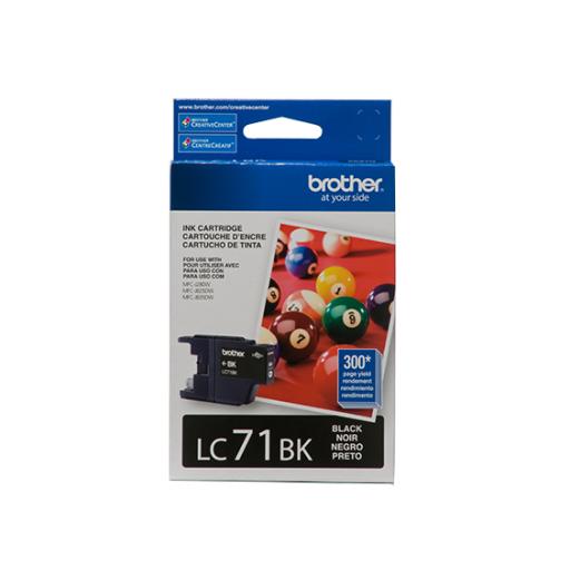 [BROTHER_LC71BK] Cartucho Brother Innobella LC71BK Negro.