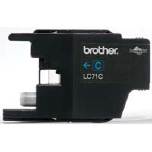[BROTHER_LC71C] Cartucho Brother Innobella LC71C Cian.