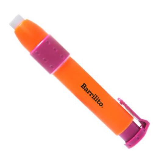 [BARRILITO_8338GTP] Barrilito Goma Barrilito Tipo Pluma Retráctil Blister
