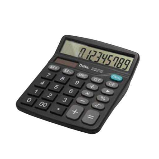 [BARRILITO_7808CDE] Barrilito Calculadora Barrilito Delta Escritorio 12 Dígitos 13.2x11 cm Batería de Botón