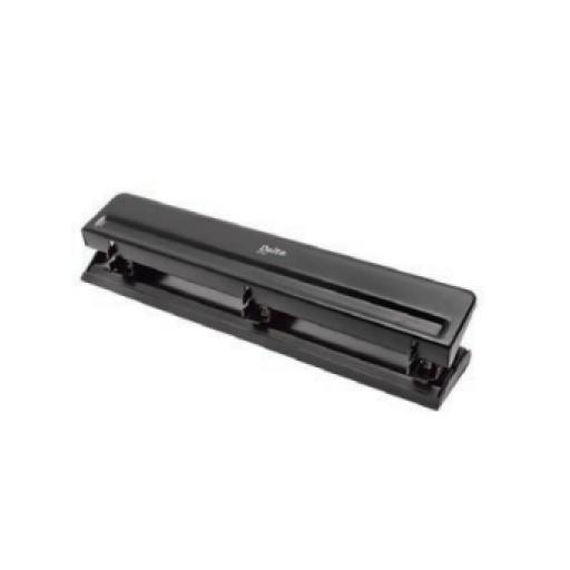 [BARRILITO_DP102] Barrilito Perforadora Barrilito Delta 3 Orificios Color Negro