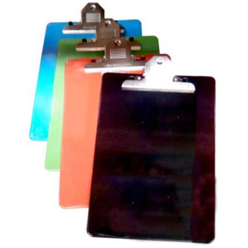 [BARRILITO_8192TCS] Barrilito Tabla con Clip Barrilito Plástico Tamaño Carta Colores Surtidos