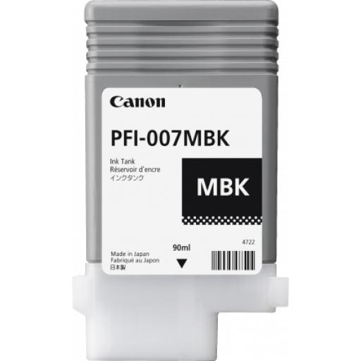 [CANON_2142C001AA] Canon TINTA CANON IMAGEPROGRAF IPF670E  NEGRO MATTE PFI-007 MBK