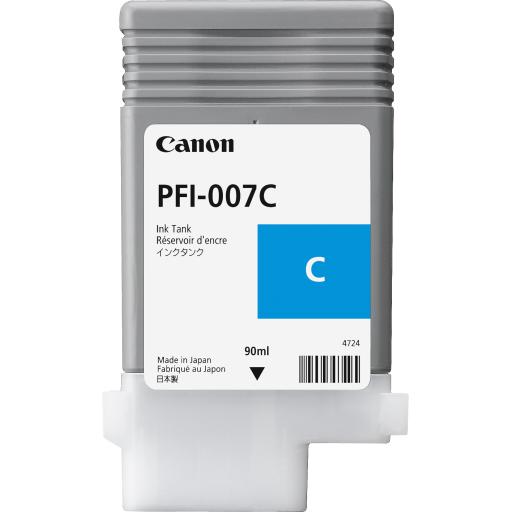 [CANON_2144C001AA] Canon TINTA CANON IMAGEPROGRAF IPF670E CYAN PFI-007C 90ML