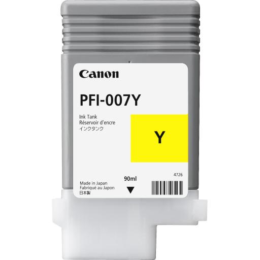 [CANON_2146C001AA] Canon TINTA CANON IMAGEPROGRAF IPF670E AMARILLO PFI-007Y 90ML