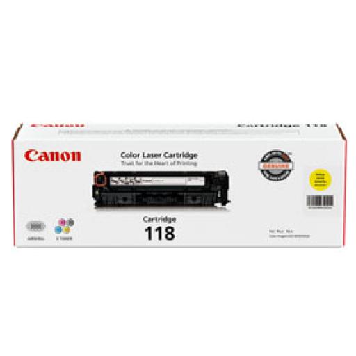 [CANON_2659B001AA] Canon TONER CANON 118 AMARILLO