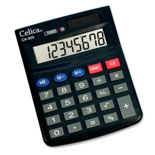 [CELICA_CA-323] Celica CALCULADORA CELICA SEMI ESCRITORIO 8 DIGITOS