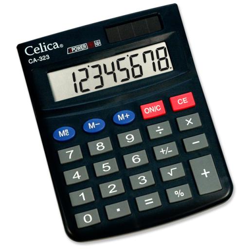 [CELICA_CA-323] Celica CALCULADORA CELICA SEMI ESCRITORIO 8 DIGITOS
