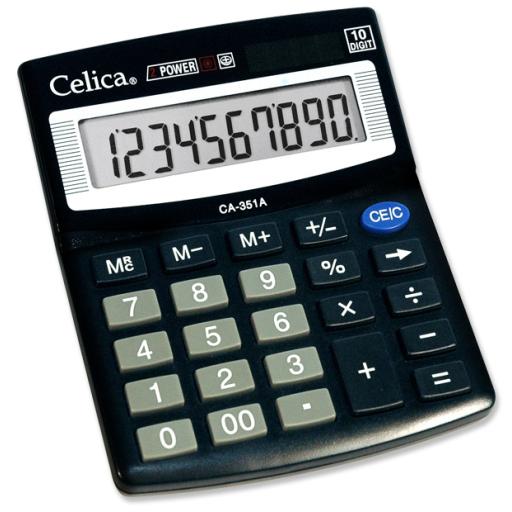 [CELICA_CA-351A] Celica Calculadora Celica CA-351A Semi Escritorio 10 Dígitos