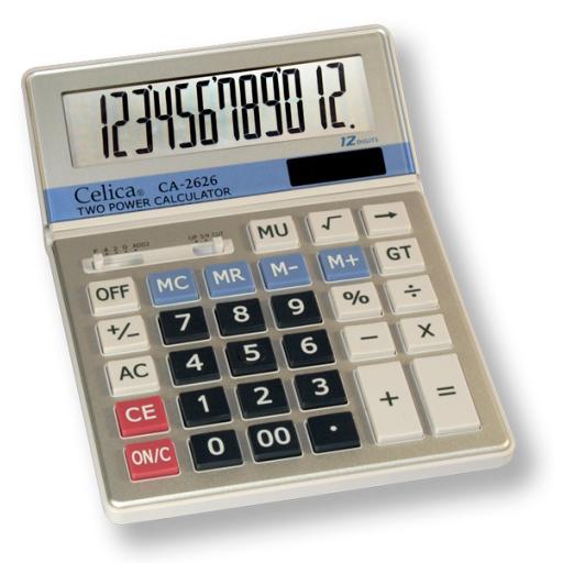 [CELICA_CA-2626] Celica CALCULADORA CELICA CA-2626 ESCRIT 12 DIGITOS DUAL