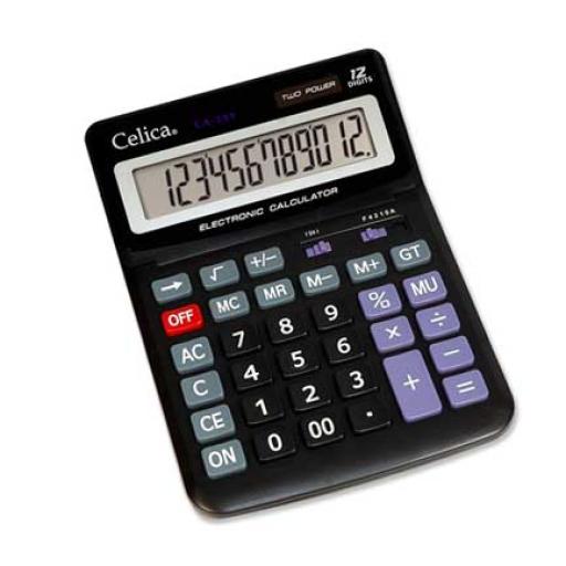 [CELICA_CA-289] Celica CALCULADORA CELICA MEGA ESCRITORIO 12 DIGITOS BAT/SOL
