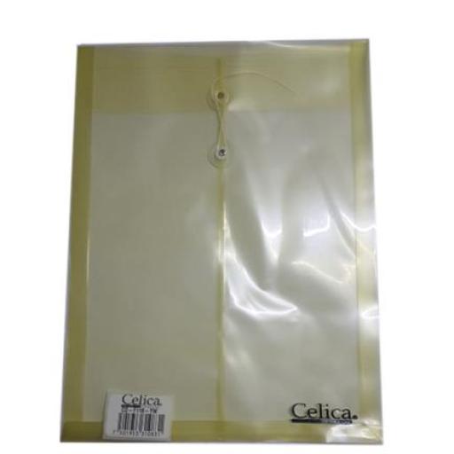 [CELICA_CO-F118-YW] Celica SOBRE P/DOCUMENTOS CELICA T/CARTA C/HILO AMARILLO C/12 PIEZA
