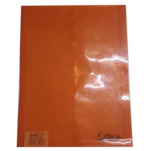 [CELICA_CO-F118-OE] Celica SOBRE P/DOCUMENTOS CELICA T/CARTA C/HILO NARANJA C/12 PIEZAS
