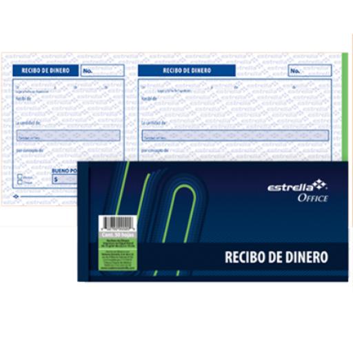 [ESTRELLA_20] Estrella BLOCK ESTRELLA RECIBO DINERO 50 HJS