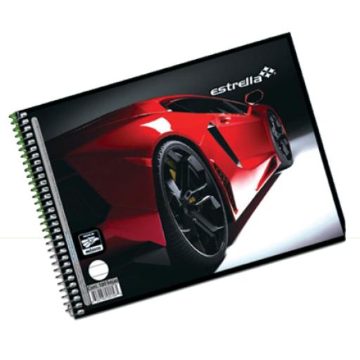 [ESTRELLA_156] Estrella CUADERNO ESTRELLA ITALIANA RAYADO 100HJS