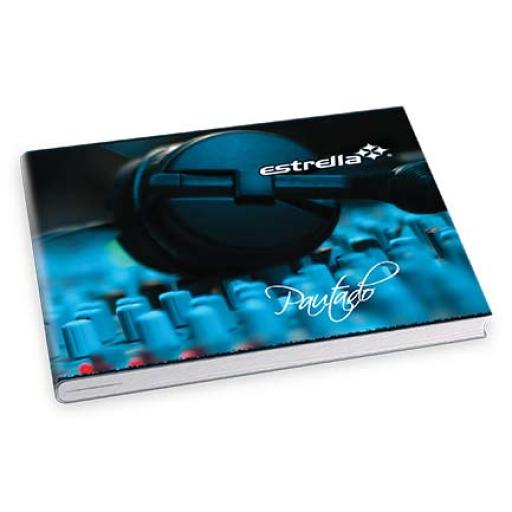 [ESTRELLA_53] Estrella CUADERNO ESTRELLA PAUTADO ENGRAPADO ITALIANA 20 HJS