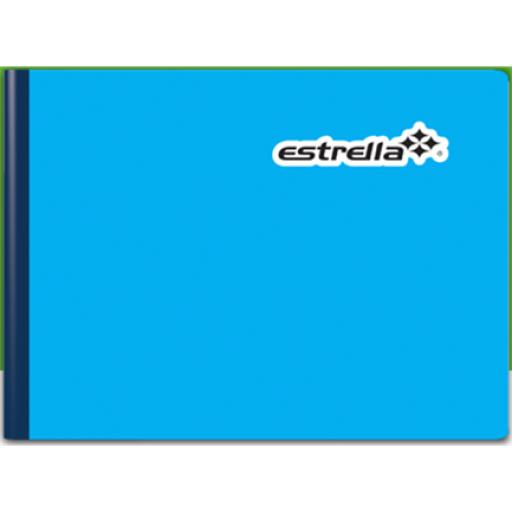 [ESTRELLA_544] Estrella CUADERNO ESTRELLA COSIDO ITALIANA RAYA 100 HOJAS