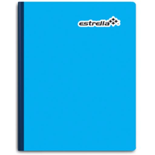 [ESTRELLA_613] Estrella Cuaderno Estrella Profesional Doble Raya Cosido C/100 Hojas