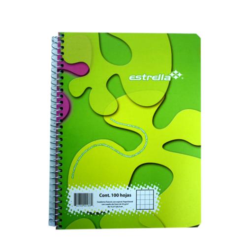 [ESTRELLA_186] Estrella CUADERNO ESTRELLA FRANCESA ESPIRAL C5 100 HJS