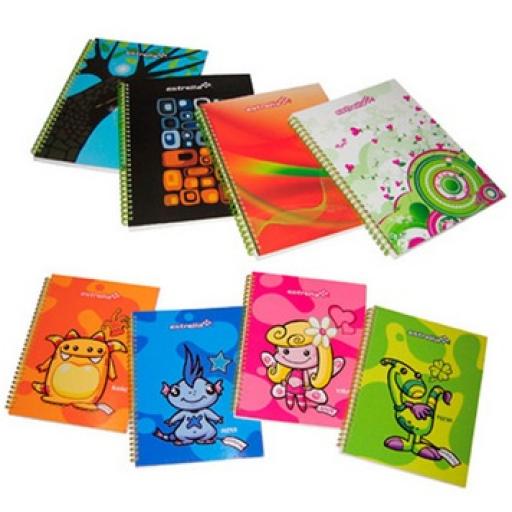 [ESTRELLA_556] Estrella CUADERNO ESTRELLA PROFESIONAL DOBLE WIRE C7 100H