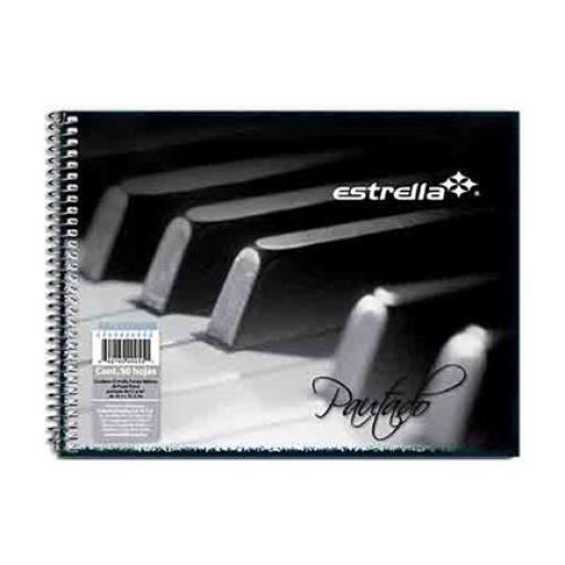 [ESTRELLA_55] Estrella CUADERNO ESTRELLA PAUTADO ESPIRAL ITALIANA 50 HJS