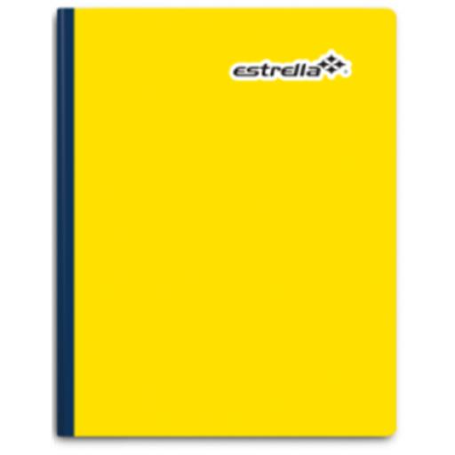[ESTRELLA_0480] Estrella CUADERNO ESTRELLA UNIVERSITARIO COSIDO C5 100 HJS