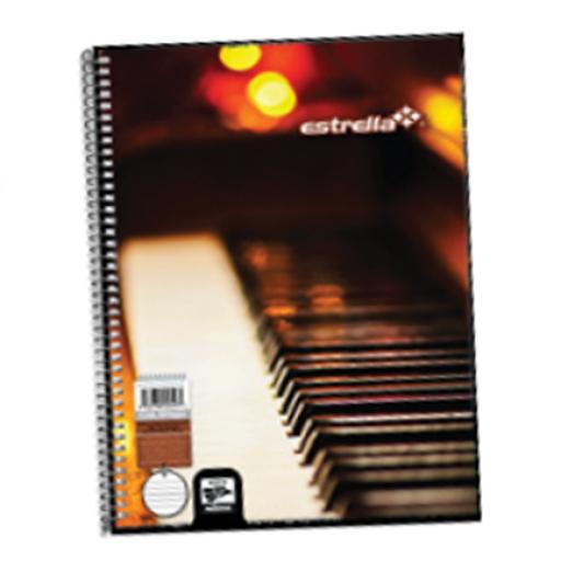 [ESTRELLA_0547] Estrella CUADERNO ESTRELLA PAUTADO PROFESIONAL ESPIRAL 50 HJS