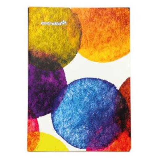[ESTRELLA_6570] Estrella Cuaderno Estrella Acuarela Francesa Cosido 46 Hojas