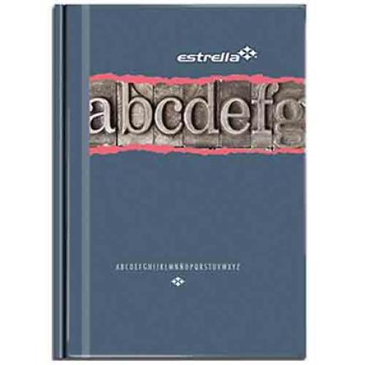 [ESTRELLA_0218] Estrella LIBRO ESTRELLA 1/8 FRANCESA RAYA C/INDICE 96 HOJAS