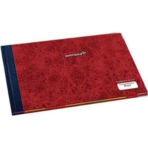 [ESTRELLA_0420] Estrella LIBRO ESTRELLA FLORETE ITALIANA RAYA 144 HOJAS