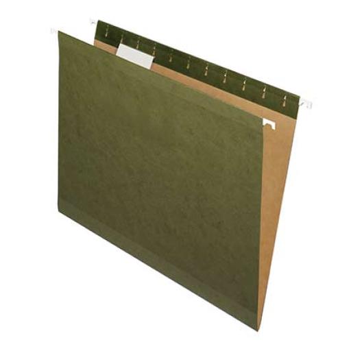 [ESSELTE_91535X] Esselte CARPETA OXFORD COLGANTE OFICIO VERDE TRADICIONAL C/25 PZAS