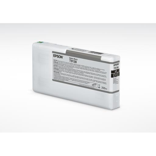 [EPSON_T913800] Epson TINTA EPSON ULTRACHROME HD MATTE NEGRO 200 ML