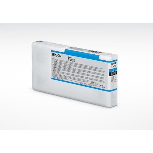 [EPSON_T913200] Epson TINTA EPSON ULTRACHROME HD CYAN 200 ML