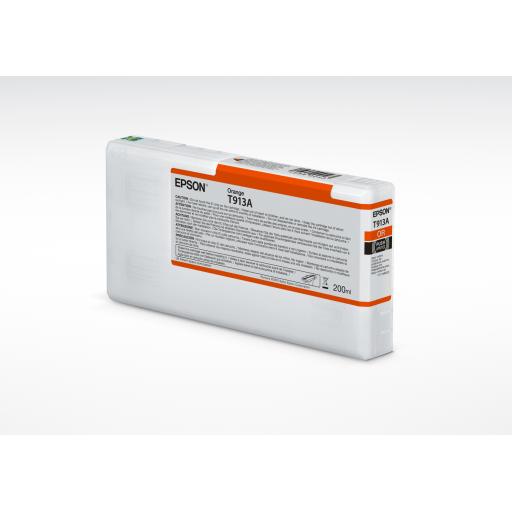 [EPSON_T913A00] Epson TINTA EPSON ULTRACHROME HD NARANJA 200 ML