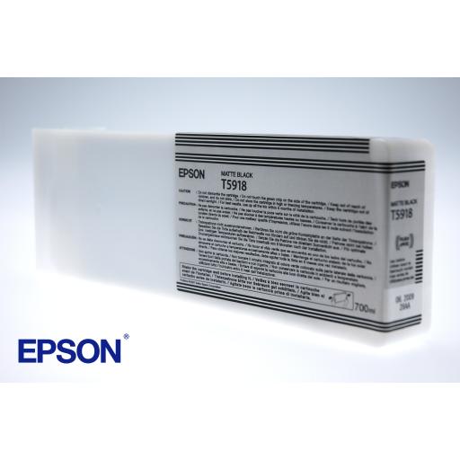 [EPSON_T591800] Cartucho Epson UltraChrome K3 Negro Mate 700ml