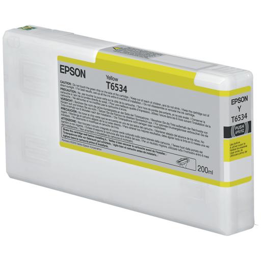 [EPSON_T653400] Epson TINTA EPSON STYLUS PRO 4900 AMARILLO  (200 ml.)