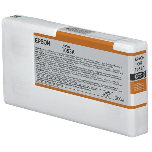 [EPSON_T653A00] Epson TINTA EPSON STYLUS PRO 4900 NARANJA  (200 ml.)