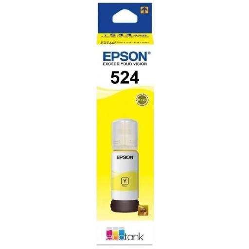 [EPSON_T524420-AL] Epson Tinta Epson T524 EcoTank L15160/L6490 Color Amarillo