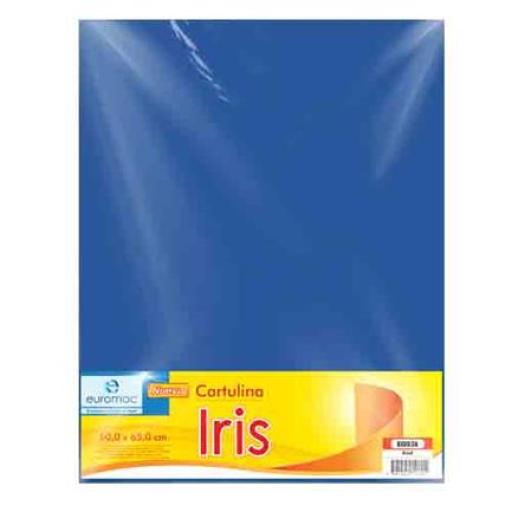 [EUROMAC_EI0036] Euromac CARTULINA EUROMAC IRIS AZUL 50X65CM C/10