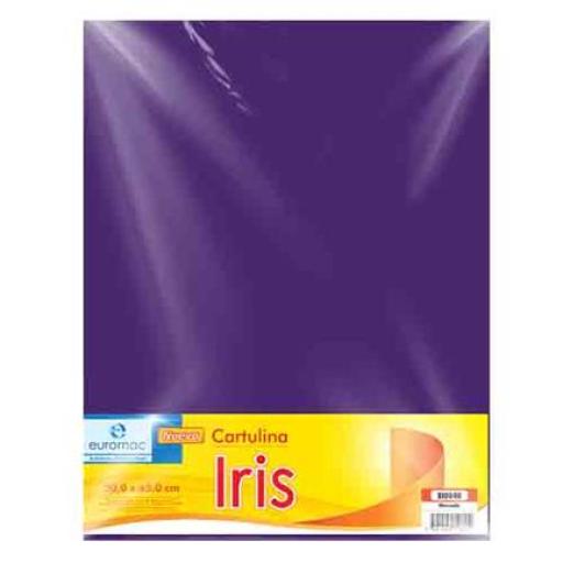 [EUROMAC_EI0040] Euromac CARTULINA EUROMAC IRIS MORADO 50X65CM C/10