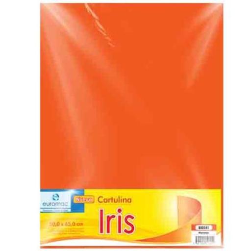 [EUROMAC_EI0041] Euromac CARTULINA EUROMAC IRIS NARANJA 50X65CM C/10