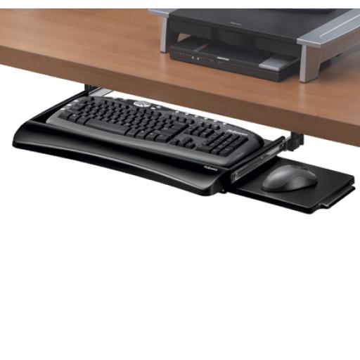 [FELLOWES_9140303] Fellowes Bandeja para Teclado Fellowes Office Suites Debajo del Escritorio Color Negro