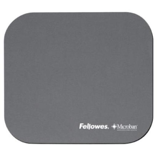 [FELLOWES_5934001] Fellowes Mouse Pad Fellowes Gris con Microban