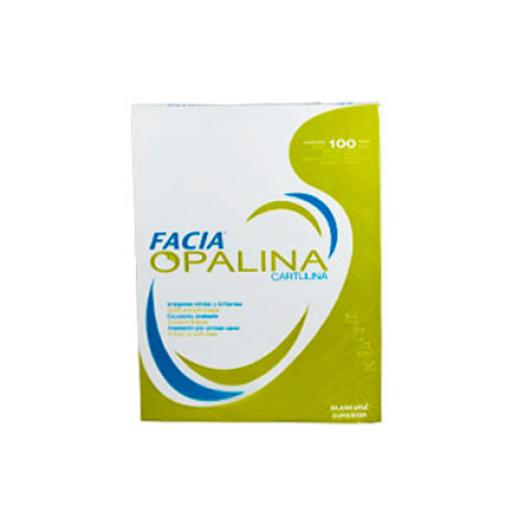 [FACIAVISION_CARTULINA OPALINA BLANCA] FACIA VISION Cartulina Opalina Facia Carta Blanca C/100 225GR