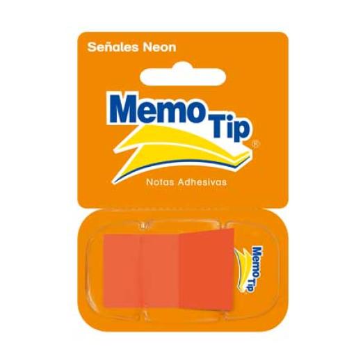 [JANEL_6482345216] Janel BANDERITAS JANEL SENALES MEMO TIP NARANJA C/DESP PET 23X45MM