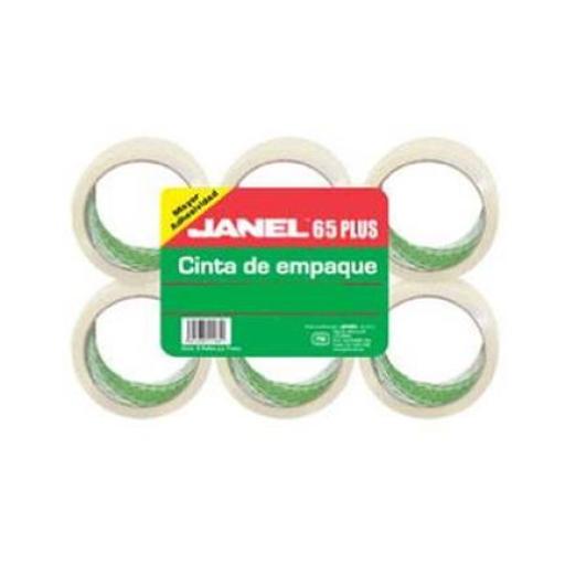 [JANEL_0654850700] Janel CINTA JANEL EMPAQUE TRANSP .048X50MTS PAQ C/6