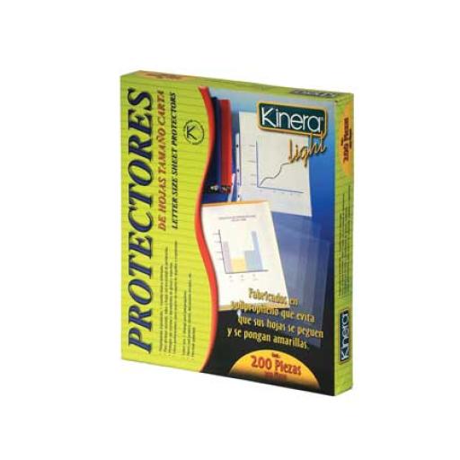[KINERA_370 MICA KINERA] KINERA  MICA KINERA LIGTH 370 PROTECTOR HOJAS C/200